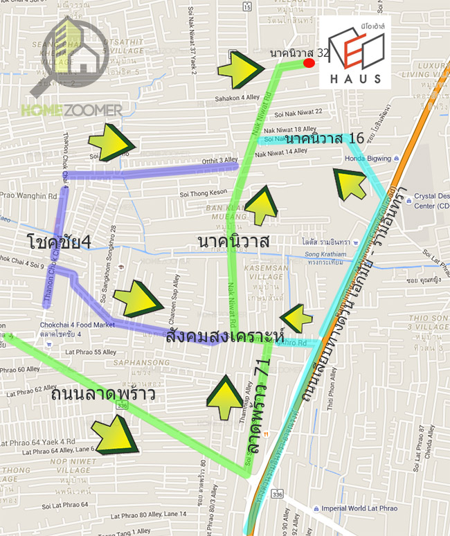 รีวิวทาวน์โฮม Neo Haus Ladprao 71
