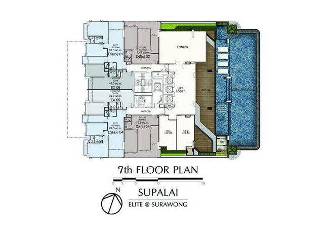 Supalai Elite Surawong