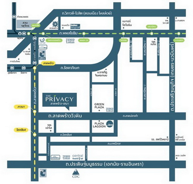 The Privacy Ladprao-Sena 