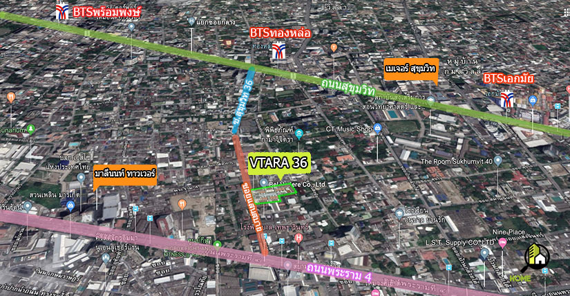 รีวิว คอนโด VTARA 36 (วีธารา สุขุมวิท 36) จาก วี พร็อพเพอร์ตี้