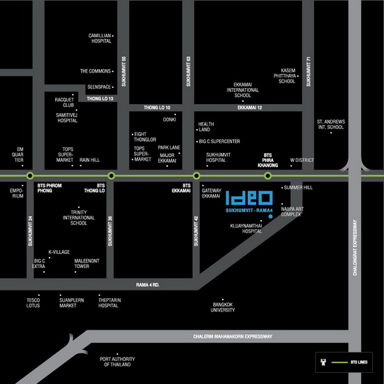 คอนโด Ideo Sukhumvit - Rama4 (ไอดีโอ สุขุมวิท-พระราม 4)