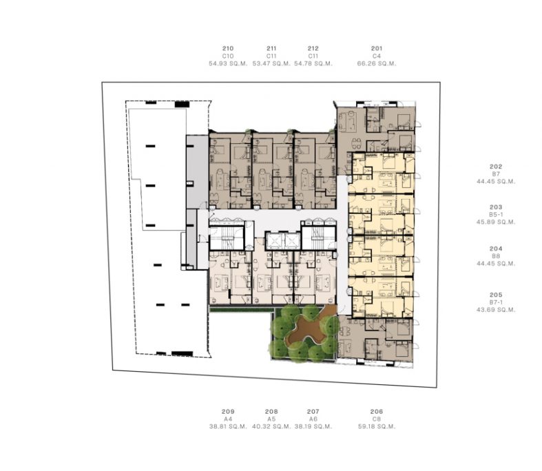 วาลเด้น ทองหล่อ 13_Floor Plan