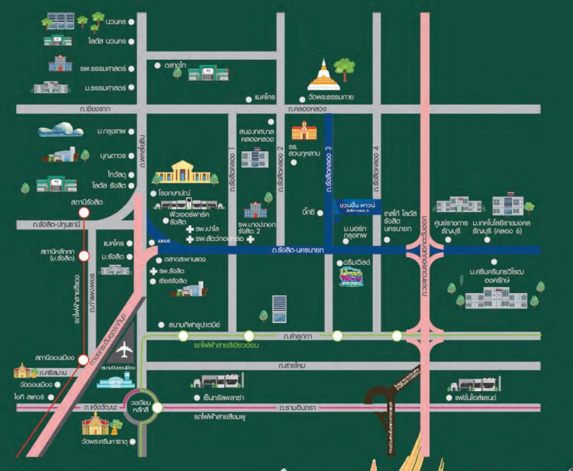 ชวนชื่น ทาวน์ รังสิต-คลอง 3 (Chuan Chuen Town Rangsit-Klong 3)