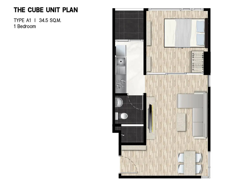 รีวิว เดอะคิวบ์ เออร์เบิน สาทร-จันทน์ ( The Cube Urban Sathorn-Chan)