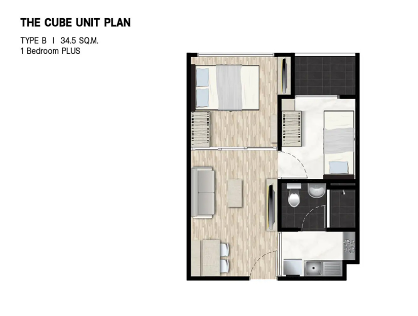 รีวิว เดอะคิวบ์ เออร์เบิน สาทร-จันทน์ ( The Cube Urban Sathorn-Chan)