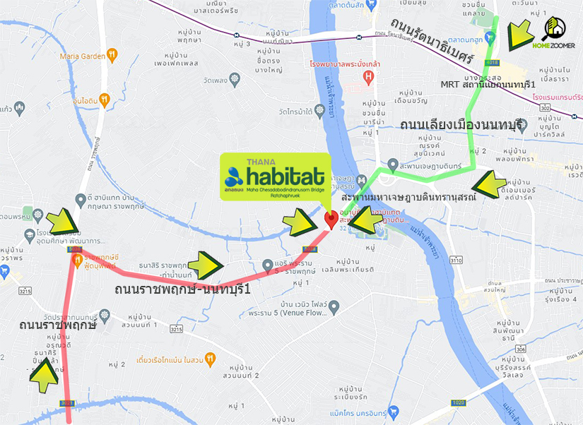 อนาบูกิ ธนาฮาบิแทต สะพานมหาเจษฎาบดินทรานุสรณ์-ราชพฤกษ์