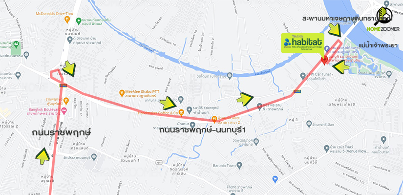 อนาบูกิ ธนาฮาบิแทต สะพานมหาเจษฎาบดินทรานุสรณ์-ราชพฤกษ์
