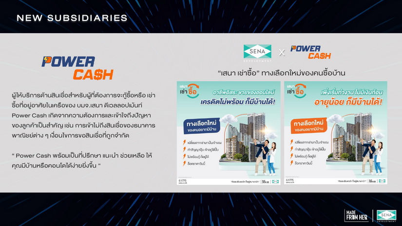 ครึ่งปีหลัง 65 “SENA” ตะลุยเปิด 12 โครงการ 7,181 ลบ. แนวราบ – แนวสูงครบสูตร