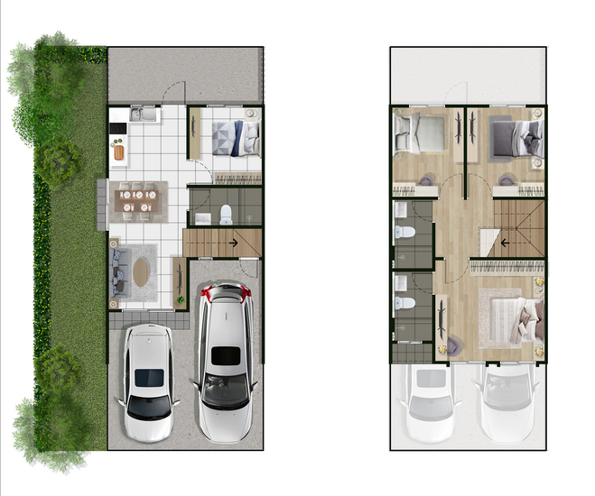พรีวิว โครงการสิวารมณ์ วิลเลจ สุขุมวิม-บางปู 58 (Sivarom Village Sukhumvit-Bangpu 58)