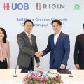 UOB สนับสนุนทางการเงิน “ออริจิ้น” เดินหน้าพัฒนาบิ๊กโปรเจกต์ออฟฟิศเกรดเอ “วัน ออริจิ้น สนามเป้า”