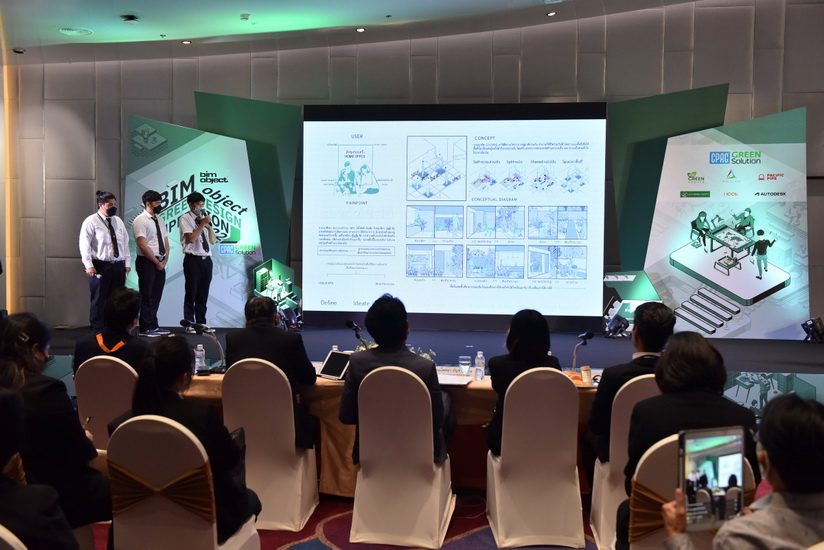 นักศึกษาจากล้านนา คว้าที่ 1 โครงการประกวดแบบ “BIMobject Green Design Competition 2022” “CPAC Green Solution” ร่วมสนับสนุนพร้อมมอบเงินรางวัลรวมมูลค่ากว่า 400,000 บาท