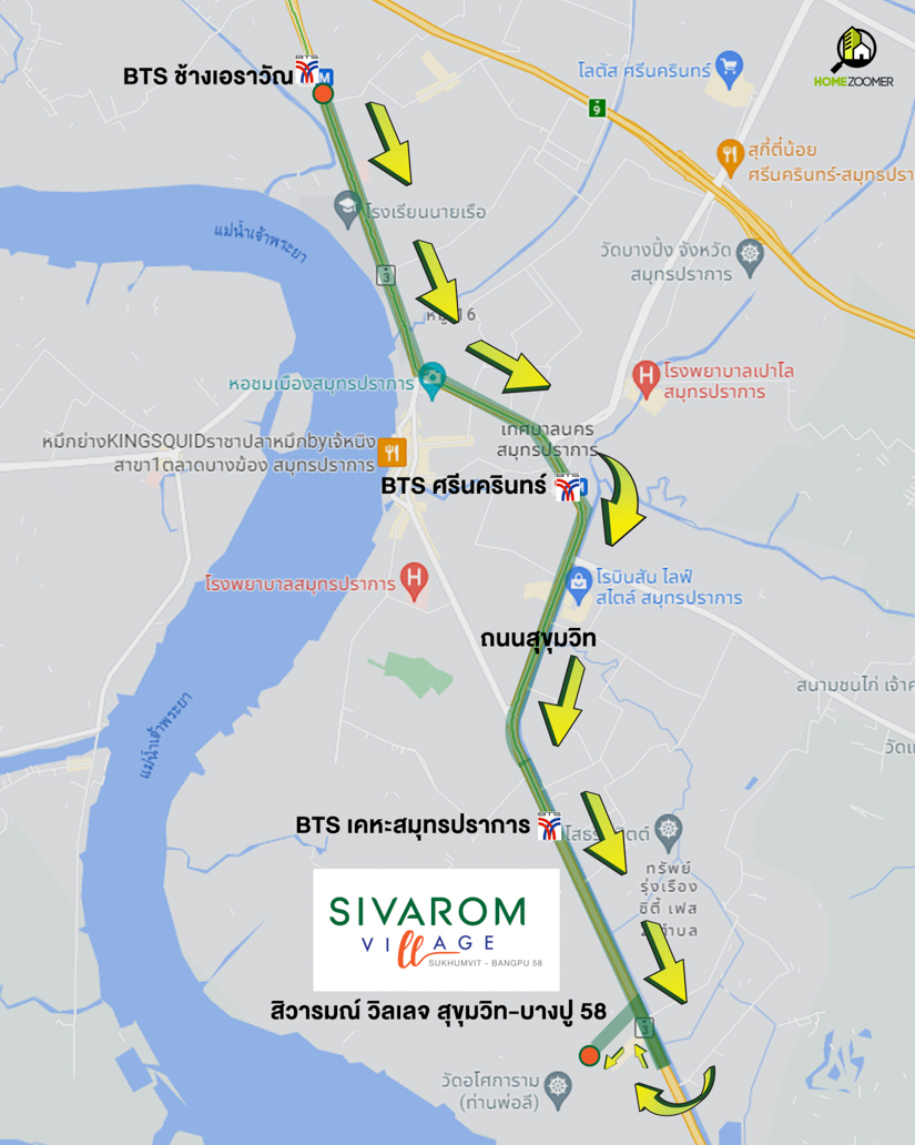 Sivarom Village Sukhumvit-Bangpu 58