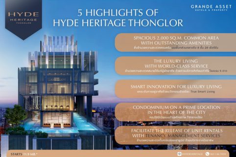 5 ไฮไลต์ของ HYDE Heritage Thonglor