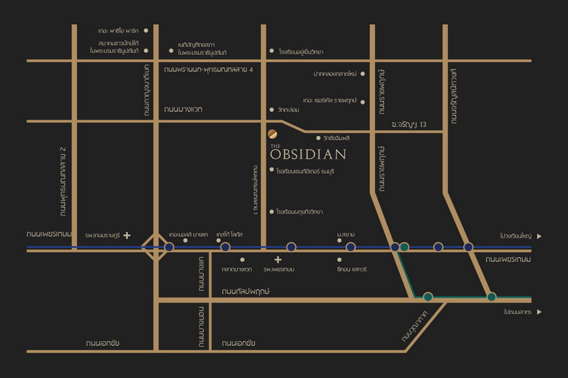  พรีวิวออปซิเดียน พุทธมณฑล สาย 1 (The Obsidian Phuttha Monthon Sai1)