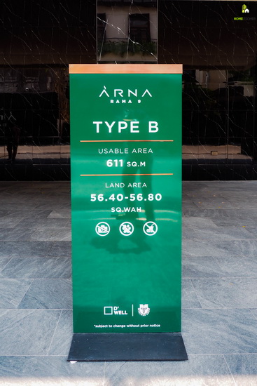 พรีวิวโครงการบ้าน อาณา พระรามเก้า ( ARNA RAMA 9 )